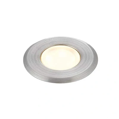 Image of Saxby 73463 Cove Marine Grade Stainless Steel IP67 Outdoor 0.8W Warm White LED Ground Light
