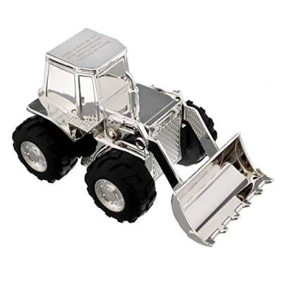 Image of Custom Personalised Silver Digger Money Box