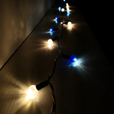 Image of 15m Multi function Warm White LEDs Globe Christmas Lights