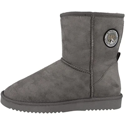 Image of O&#039;Neill Bolsa Chica Grey Womens Boots Suede Size UK 5