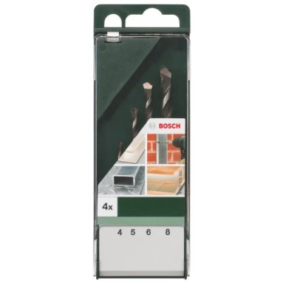 Image of Bosch 2609255480 Multi Purpose Drill Bit Set (4 Piece)