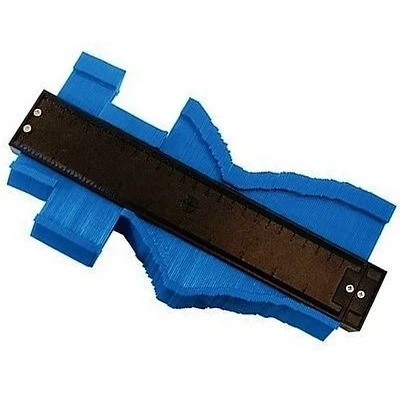 Image of 250mm Profile Contour Gauge 45mm Precision Deep Decorating Tiling Template U199