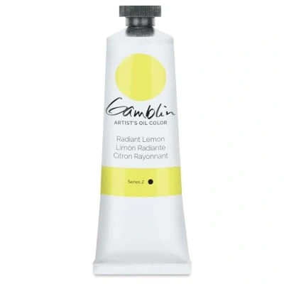 Image of Gamblin : Artist Oil Paint 37ml Radiant Lemon