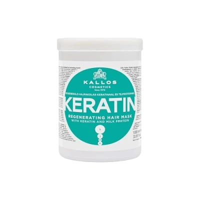 Image of Kallos Keratin Hair Mask with &amp; Milk Protein 1000ml