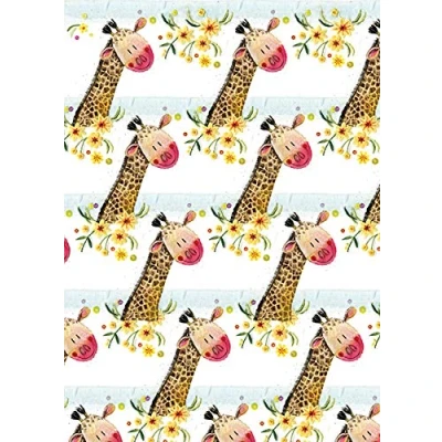Image of ALEX CLARK Giraffe Bagged Gift WRAP &amp; Tags