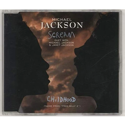 Image of Michael Jackson Scream Black Sleeve 1995 UK CD single 662022 2