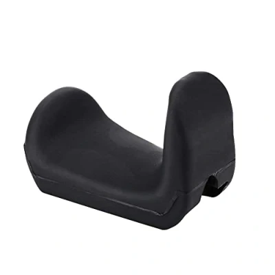 Image of Black Thumb Rest Cushion Comfortable 1.45 1.75cm Rubber Finger for Oboe Clarinet Instruments (3.5mm)