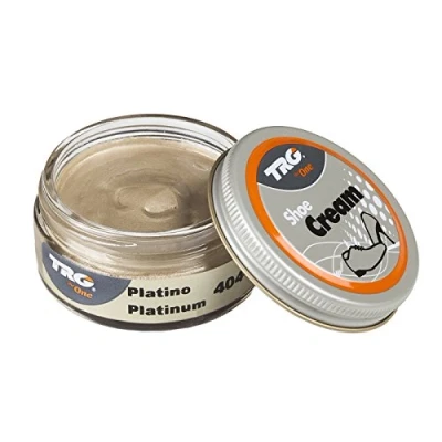 Image of TRG The One Shoe Cream, Cream for leather and synthetic leather, 404 Platinum, 50 ml