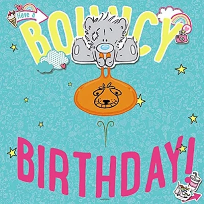 Image of My Dinky Bear 3D Bouncy Birthday Card
