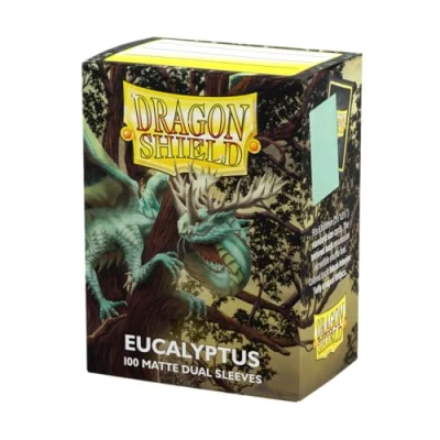 Image of Arcane Tinmen AT 15049 Dragon Shield Standard Size Dual Matte Eucalyptus (100 Sleeves)