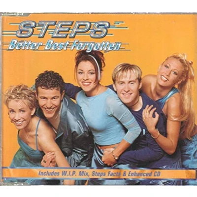 Image of Steps Better Best Forgotten 1999 UK CD single 0519242