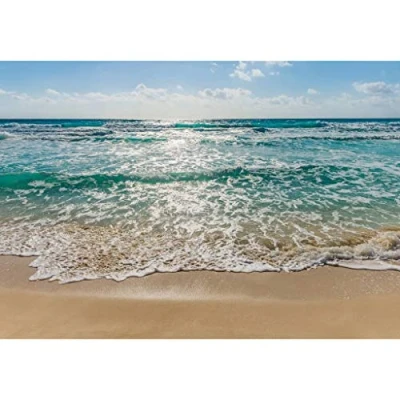 Image of Komar 8 983 368 x 254 cm Seaside Mural Wallpaper Blue (8 Piece)