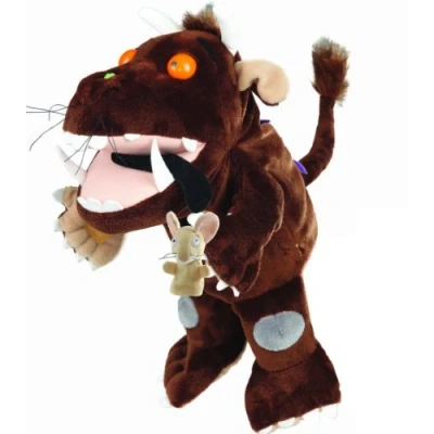 Image of Aurora Gruffalo, Official Merchandise, 12616, Hand Puppet, 14In, Soft Toy, Brown