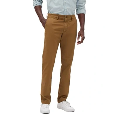 Image of GAP Essential Chinos, Men&#039;s, Size: 30x30, Palomino brown global