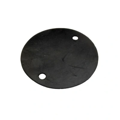 Image of Niglon Rubber Conduit Galvanised Box Gasket Black 68mm Rg6