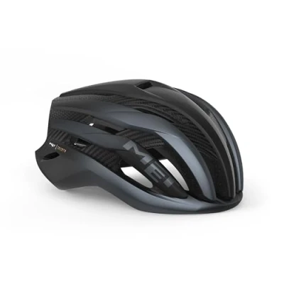 Image of MET Trenta 3K Carbon MIPS Road Cycling Helmet In Black Size Large (58 61 cm)