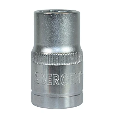 Image of 1/2&quot; Drive 13mm Metric Super Lock Shallow 6 Sided Single Hex Socket Bergen