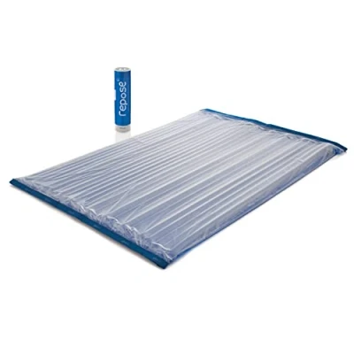 Image of Repose Pressure Relieving Double Mattress Overlay and Manual Pump Inflatable Clinically Proven to Prevent Bed Sores Ulcers