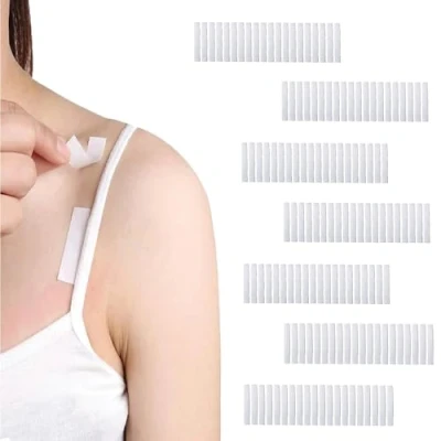 Image of velvet london Double Sided Body Tape and Clothing Tape, Transparent Skin Clothes Friendly Adhesive Suitable for All Fabric Types Sensitive (216)
