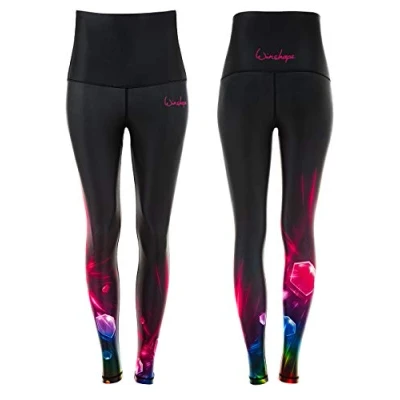 Image of WINSHAPE Women&#039;s Functional Power Shape Tights High Waist Hwl102, Cosmic, Slim Style Leggings