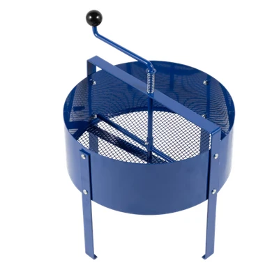 Image of Dellonda Rotary Garden Sieve Large Riddle 7mm Grille Soil Sifter Steel
