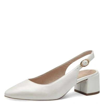 Image of TAMARIS Women&#039;s 8 89500 42 Pumps, Pearlized, 4 UK