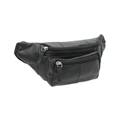 Image of VISCONTI Leather Bumbag Style 720 Black