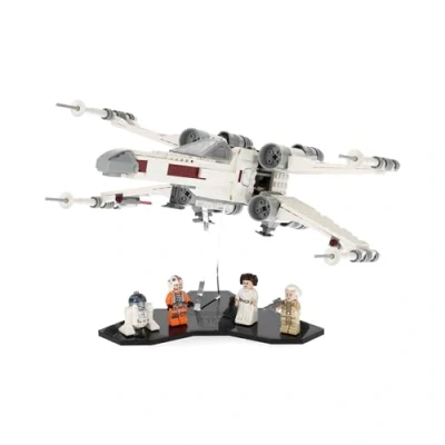 Image of Display Stand for LEGO Star Wars Luke Skywalker’s X Wing Fighter 75301