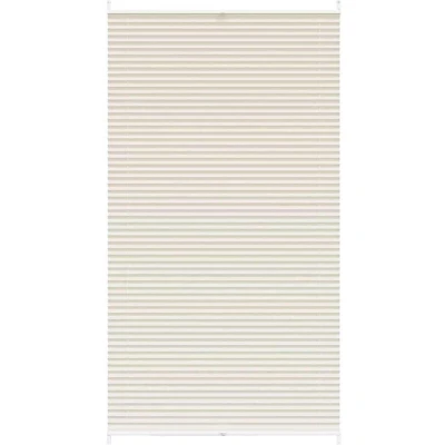 Image of vidaXL Plisse Blind 100x200cm Cream
