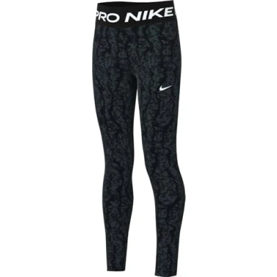 Image of Nike Performance DF Leggings for kids, Size: 10 12y, Black/white