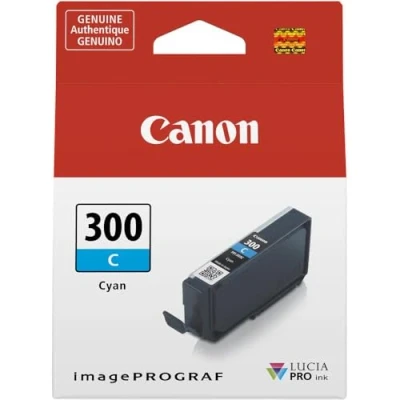 Image of Canon PFI 300C Cyan Ink Cartridge