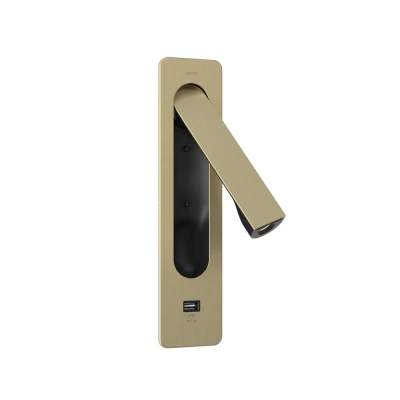 Image of Keta USB Matt Gold Reading Light Astro