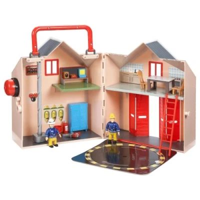 Image of Fireman Sam Deluxe Fire Station Playset