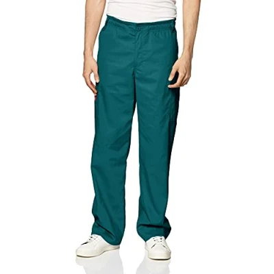 Image of Dickies EDS Signature Women Scrubs Pant Natural Rise Tapered Leg Pull on 86106, Hunter, XL