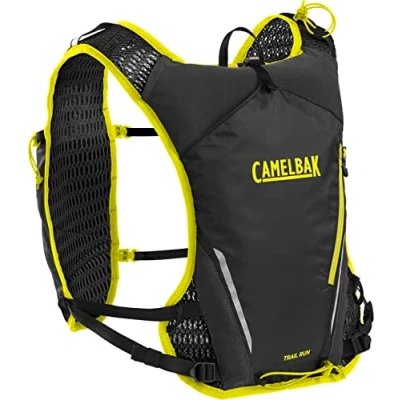 Image of CAMELBAK TRAIL RUN VEST 34oz BLACK/SAFETY YELLOW 1 L