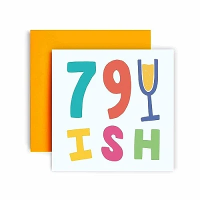 Image of Huxters 80th Birthday Card for Her women Funny Friend Cards Auntie Warning Happy Mum Sister in Law Nana Nan Grandma (80th)