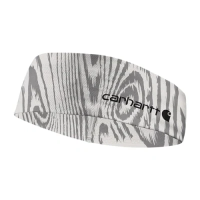 Image of Carhartt Women&#039;s Force Lightweight Headband, Woodgrain Print, One Size, UPF 25+, FastDry, Anti odor