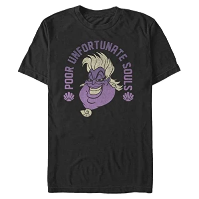 Image of Disney Villains Sea Witch Men&#039;s Crew neck Black L