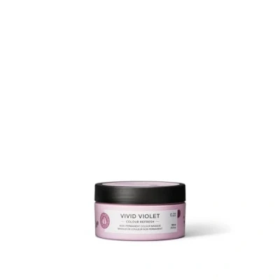 Image of Maria Nila Colour Refresh, Vivid Violet 100 ml, Purple Hair Mask, Semi Permanent Pigments, 100% Vegan &amp; Sulfate/Paraben free