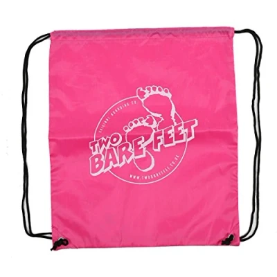 Image of Sports Drawstring Bag Swim Gym Kit Sack (Raspberry)