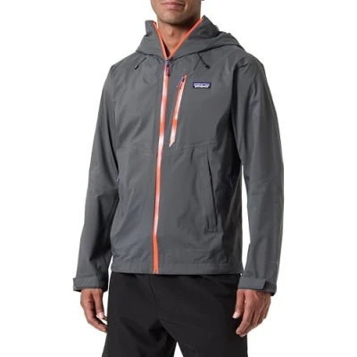 Image of Patagonia Men&#039;s M&#039;s Granite Crest Rain JKT Jacket, Forge Grey, M