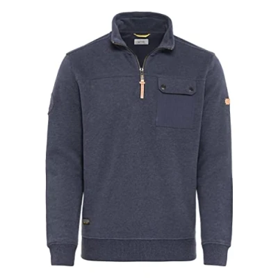 Image of camel active Men&#039;s 409420/8w14 Pullover Sweater, Night Blue, M