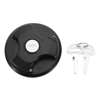 Image of OTOTEC Car Fuel Tank Cap Automotive Cover Gas Filler Lockable 2993927 2994797 1740017 Compatible with Fiat Citroen