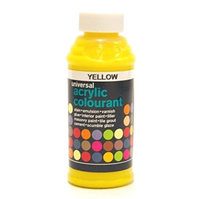 Image of Polyvine Universal Acrylic Colourant YELLOW