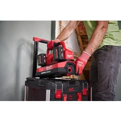Image of M18PC6 6 Bay Packout Rapid Battery Charger 240v