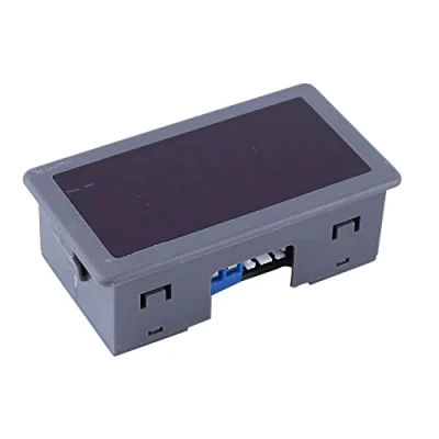 Image of 4 Digital LED Tachometer, AC 110V 220V RPM Tachometer Speed Meter High Precision with Hall Proximity Switch Sensor for Measuring Temperature &amp; Pressure
