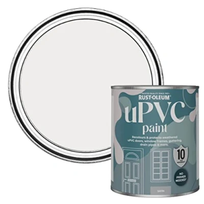 Image of Rust Oleum Purple uPVC Door and Window Paint In Satin Finish Fleur 750ml