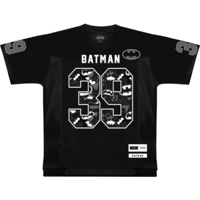 Image of DC Comics Men&#039;s Mebatmbts240 T Shirt, Black, L