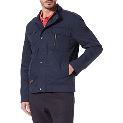 Image of camel active Men&#039;s 430790/7446 Jacket, Blau, 110