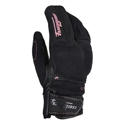 Image of Furygan JET LOBSTER KID D3O WATERPROOF MOTORCYCLE GLOVES ADVENTURE,RADICAL,TOURING,URBAIN, Black pink